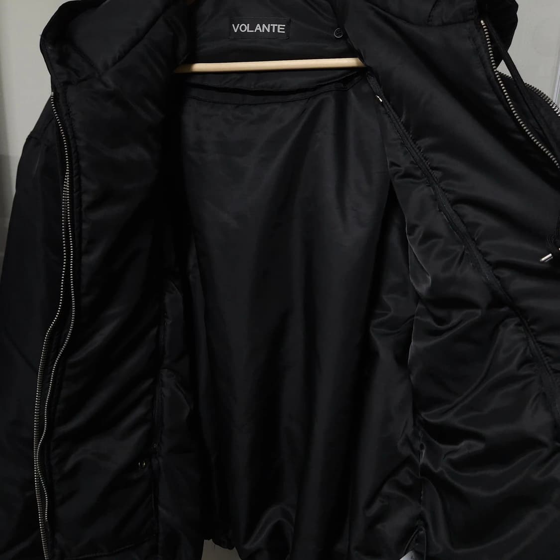 100~105)VOLANTE 볼란테 MA-1 오버핏 패딩 상품이미지7