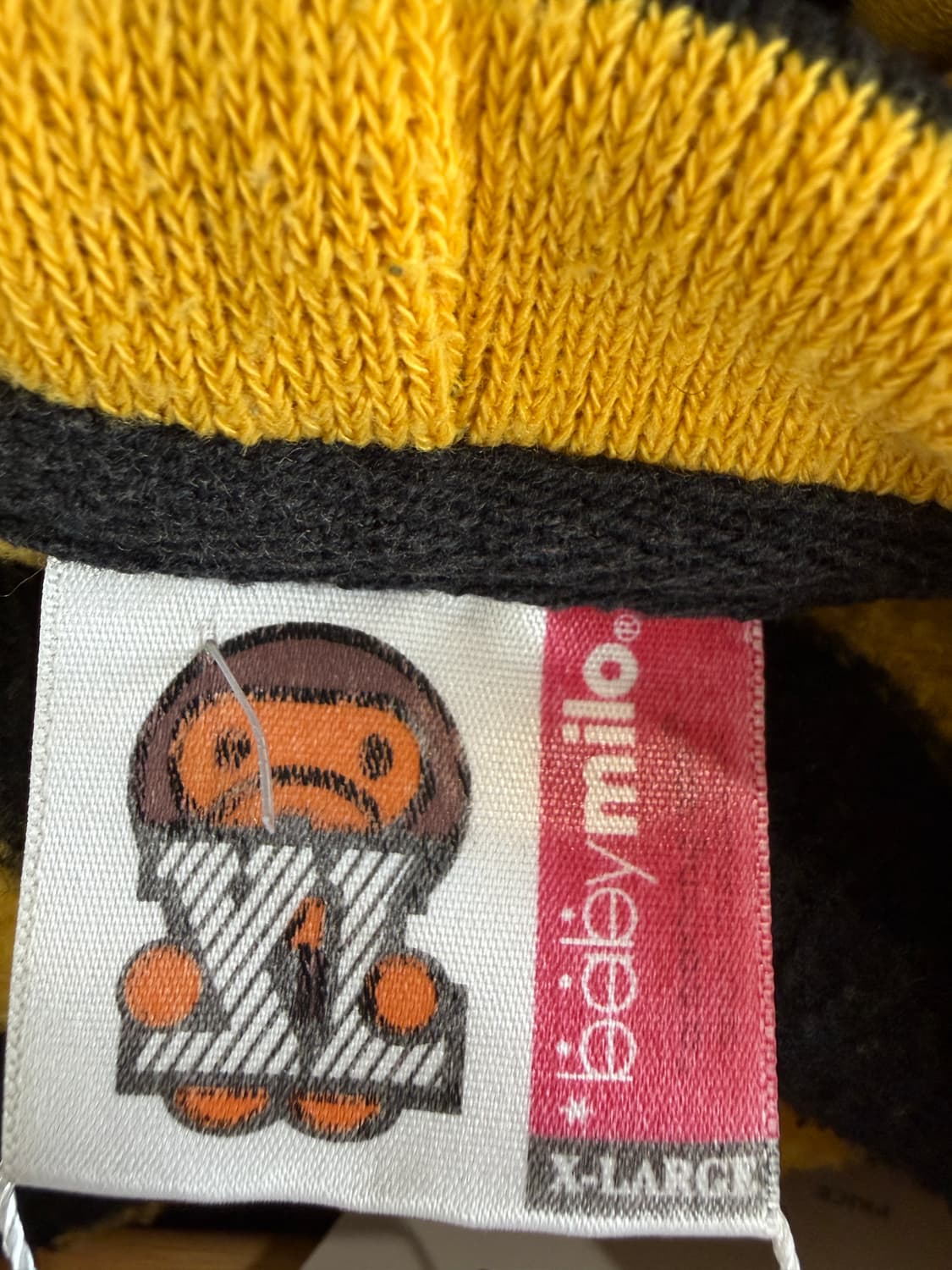 베이프 베이비 마일로 스트라이프 후드 집업 상품이미지6