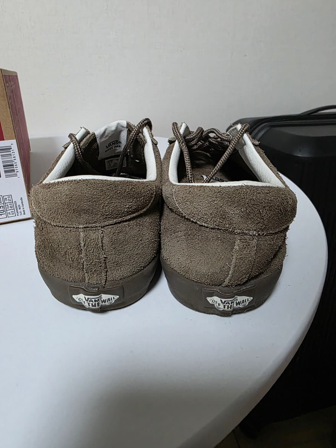 [270] 반스 스케이트 스포츠 로우 브라운 스웨이드 상품이미지4