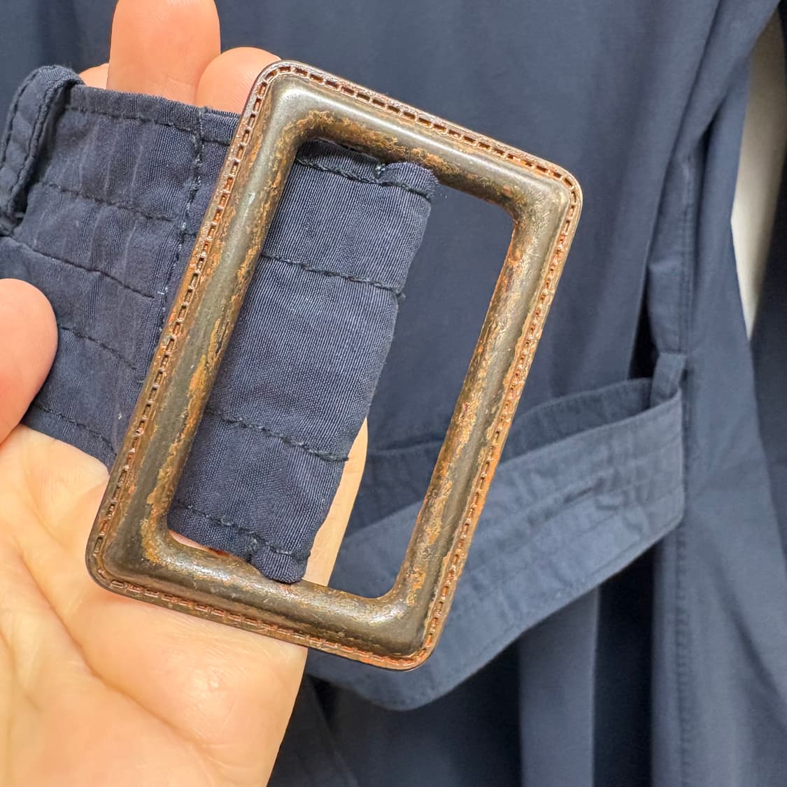 랄프로렌 RALPH LAUREN 네이비 트렌치 코트  상품이미지9