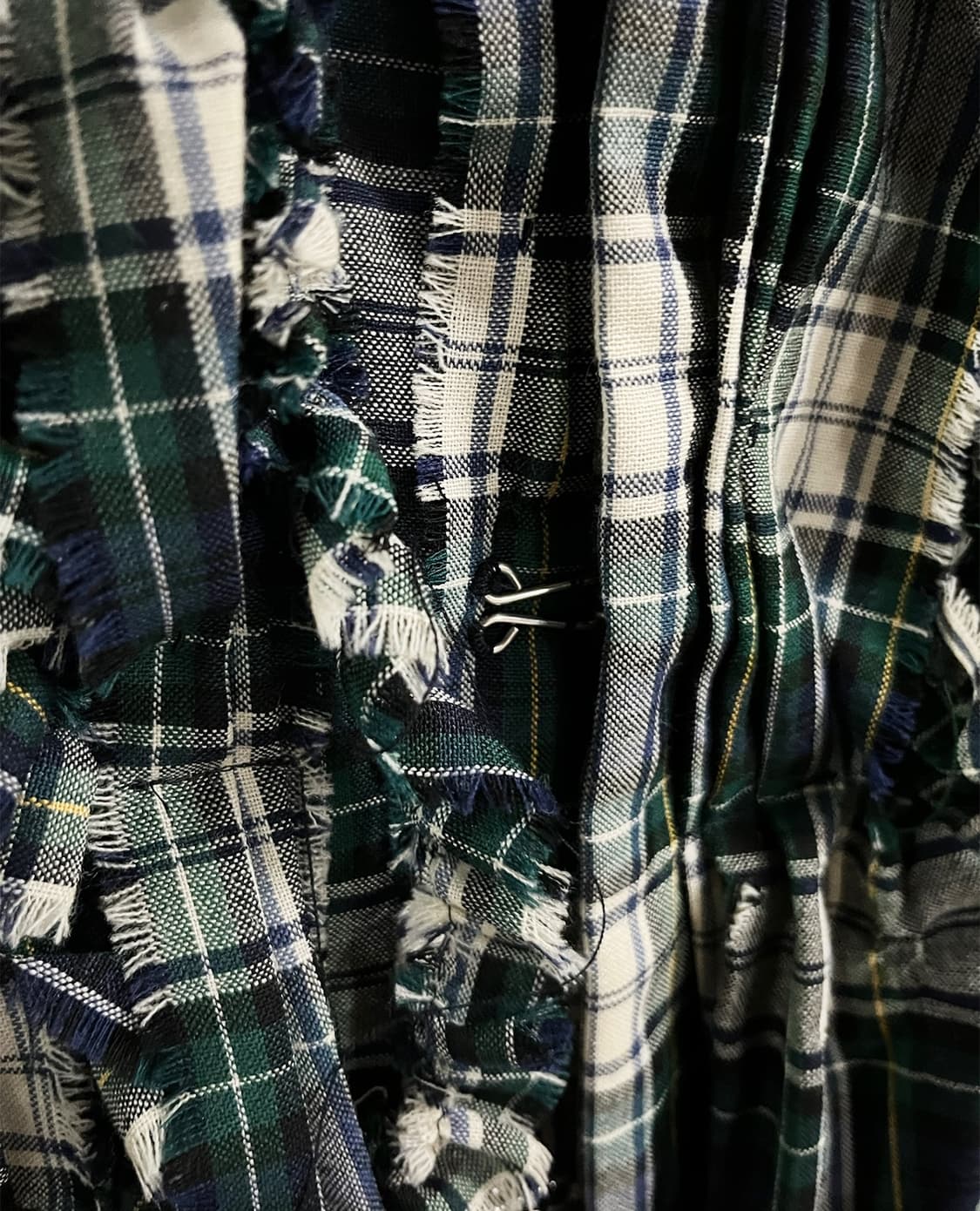 COMME DES GARCONS check frill shirt 상품이미지7