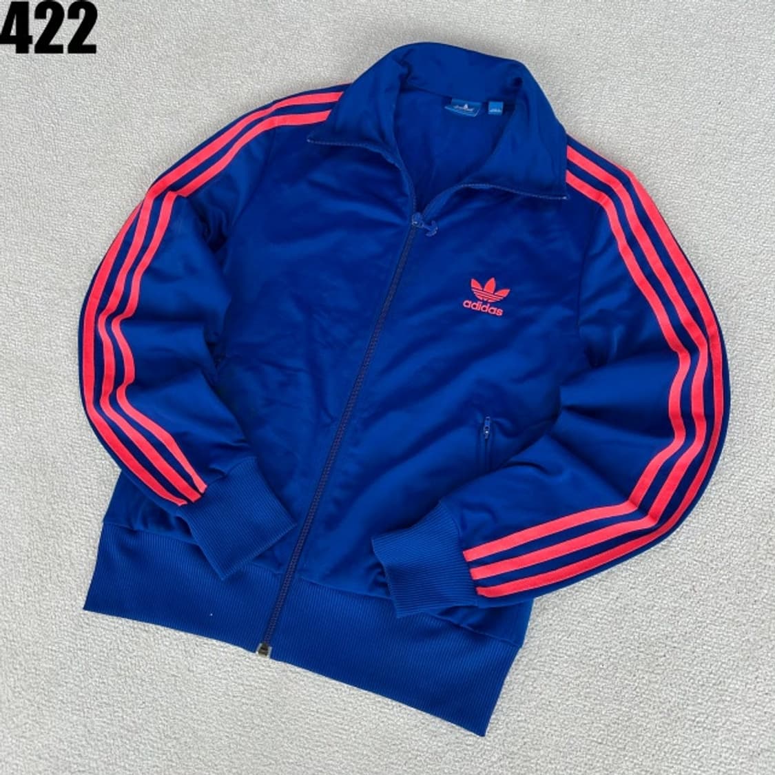 아디다스 삼선 트랙탑 핑크/블루 져지 95 상품이미지1