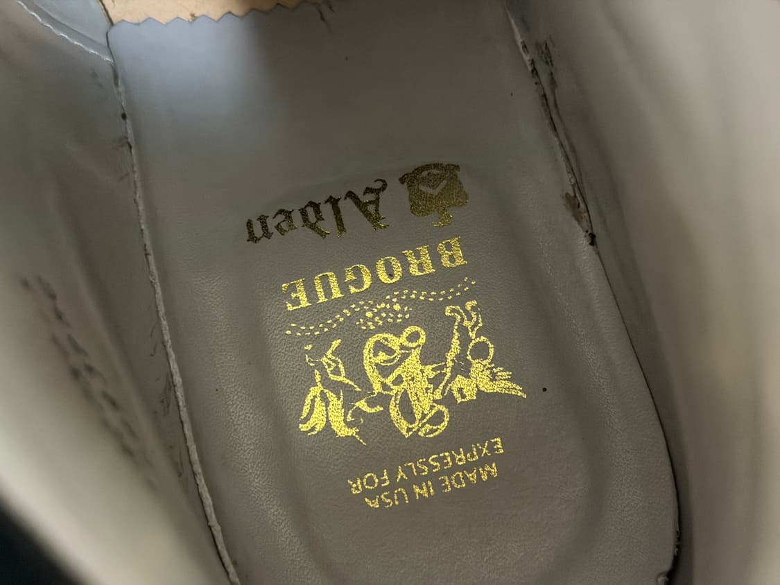 알든 v팁 코도반 부츠 8.5D 사이즈 상품이미지4