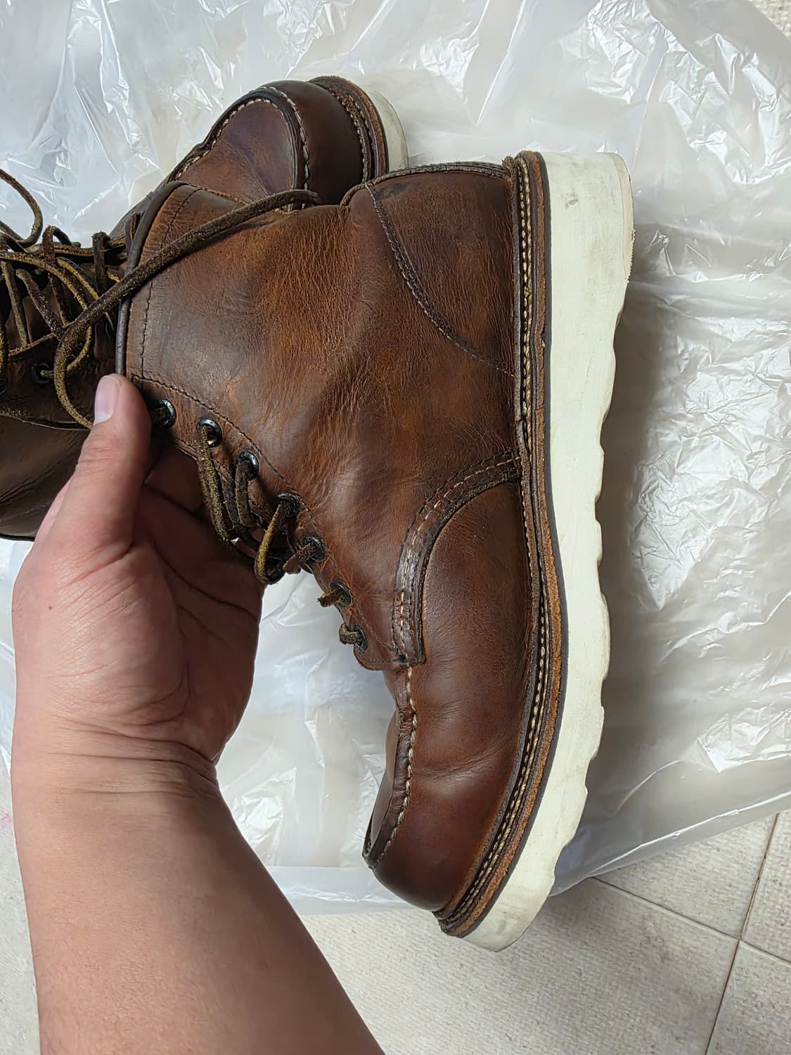 레드윙 1907 9.5D 사이즈 판매합니다 상품이미지3