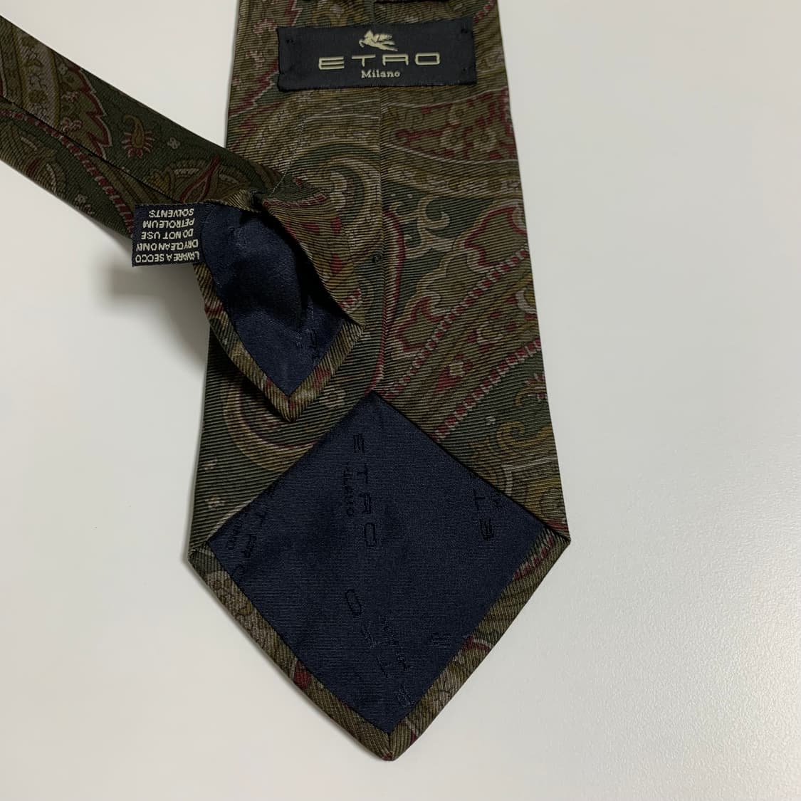 에트로(ETRO) 페이즐리 명품 클래식 정장넥타이 최상급 A+등급 상품이미지6
