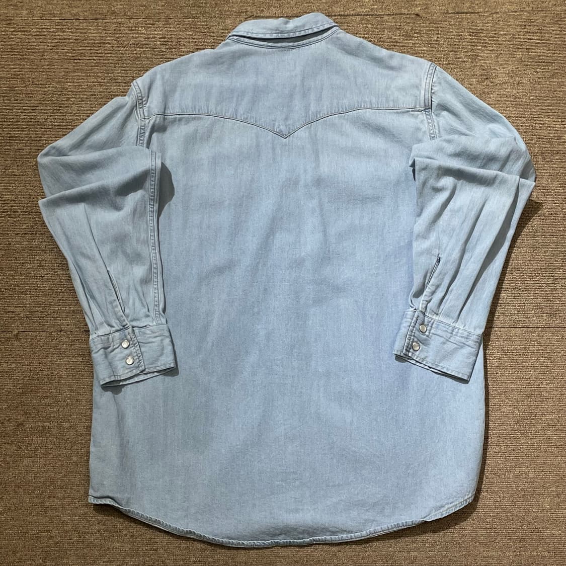 (L) Levi's 리바이스 코튼 데님 셔츠 상품이미지7