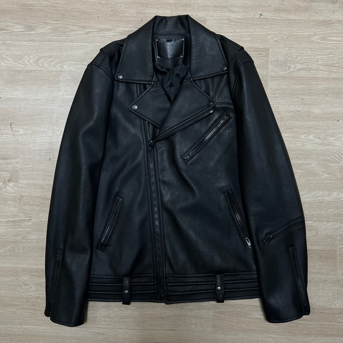 헤비스모커 레더 더블 라이더 가죽자켓 [블랙] XL/105 상품이미지1