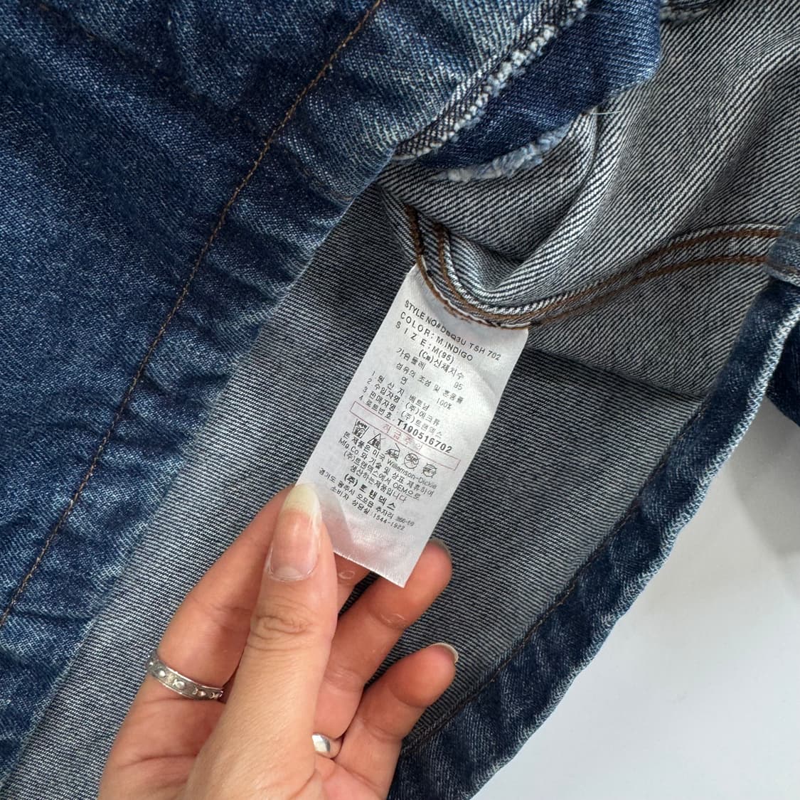 Dickies 디키즈 백로고 투포켓 데님 자켓 상품이미지7