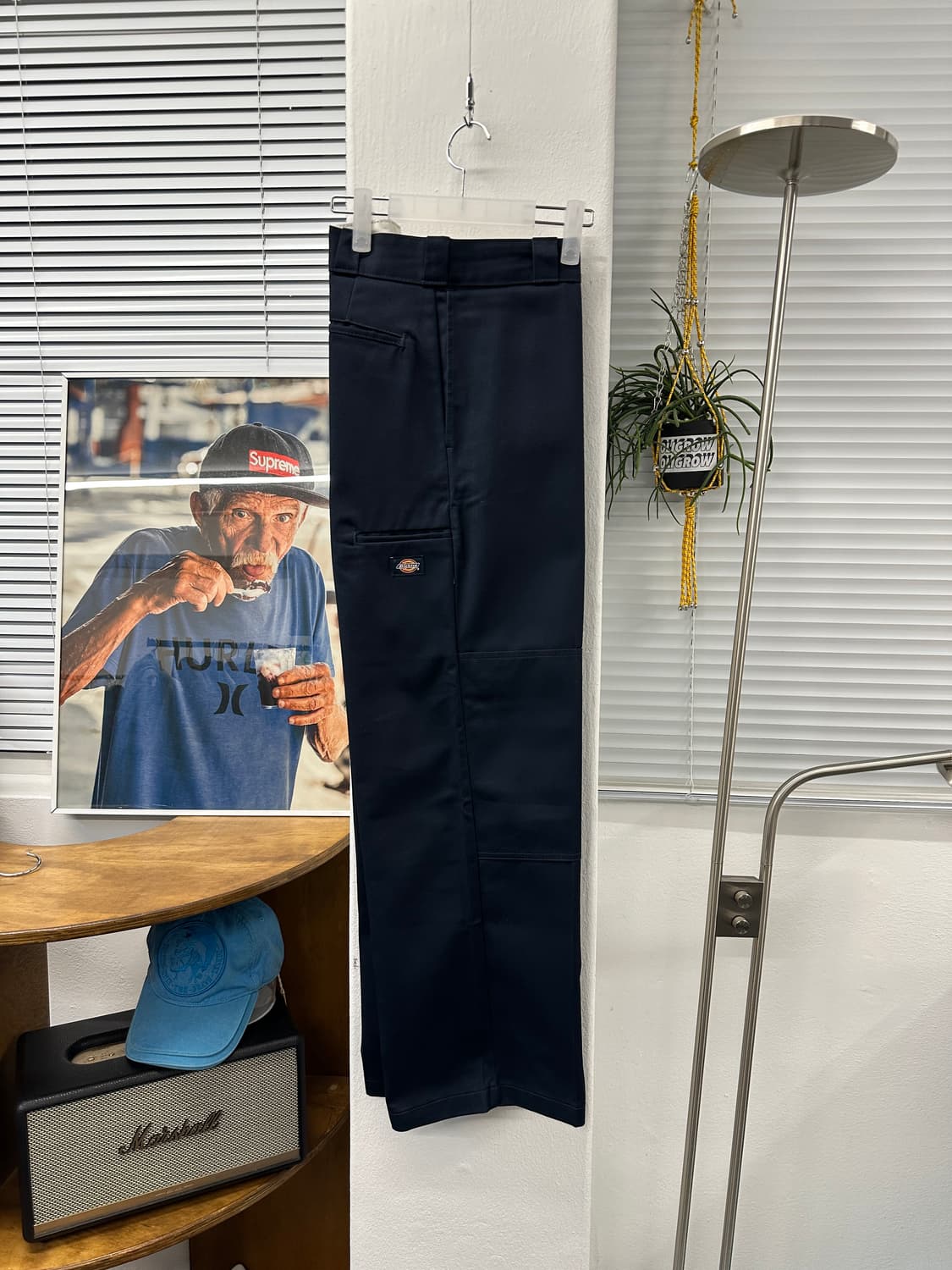 double knee pants 34x30 (navy) 상품이미지1