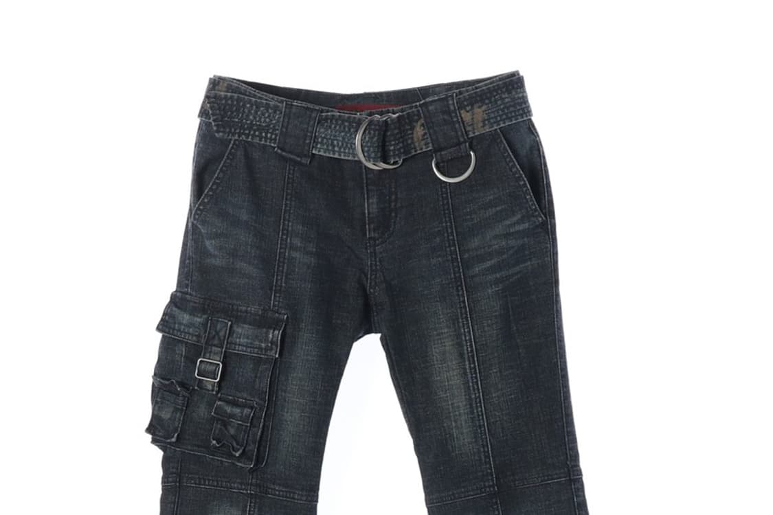 O.N.G Jeans 빈티지 사이드 포켓 카고 데님 27 상품이미지3