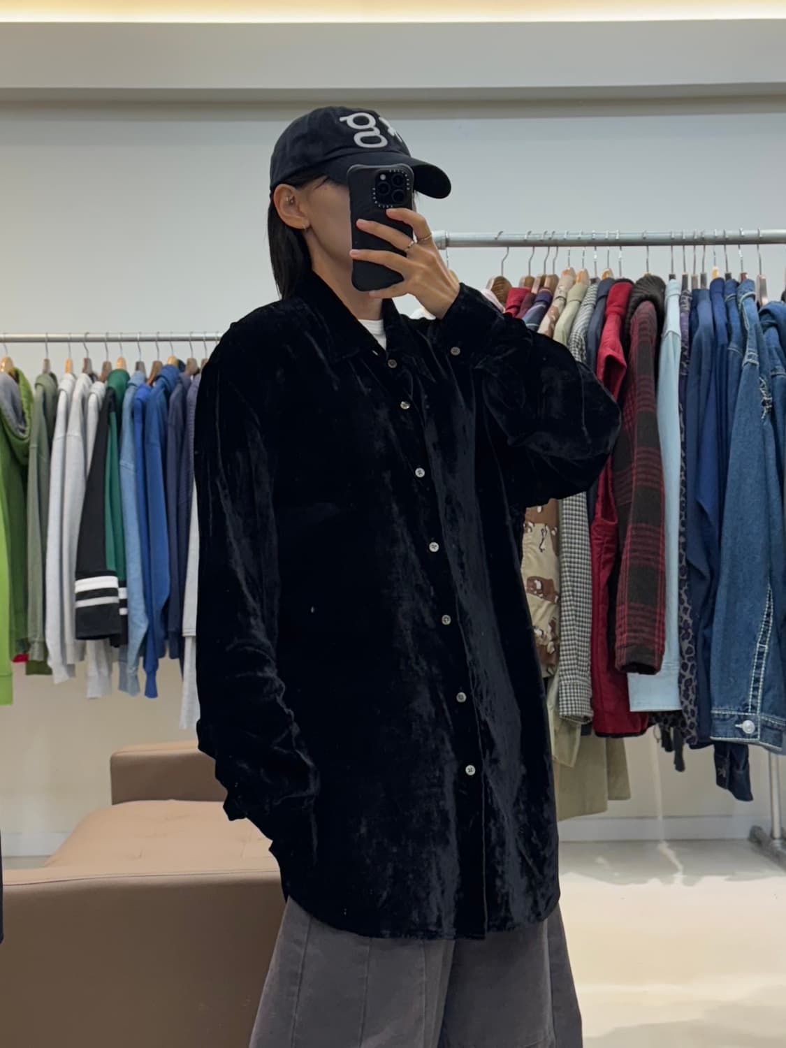 아르마니익스체인지 벨벳 셔츠 상품이미지7