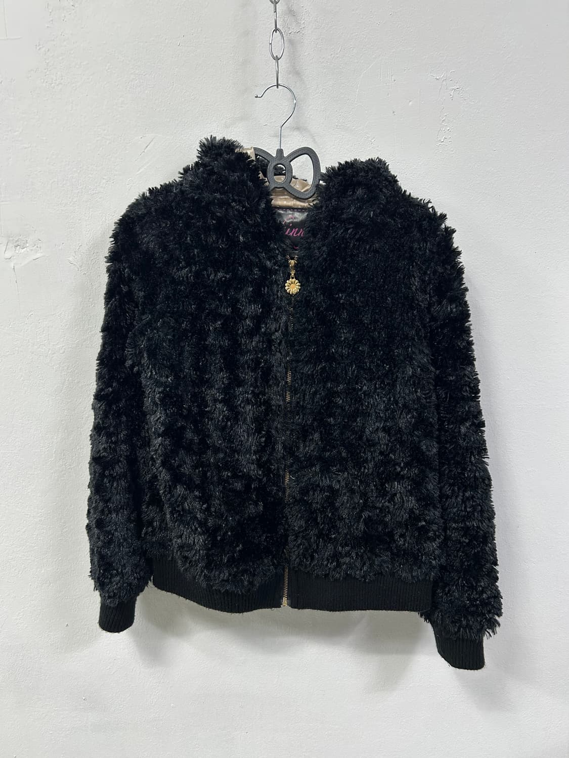 [SKINNY LIP] 갸루 플러피 퍼 후드집업 상품이미지5