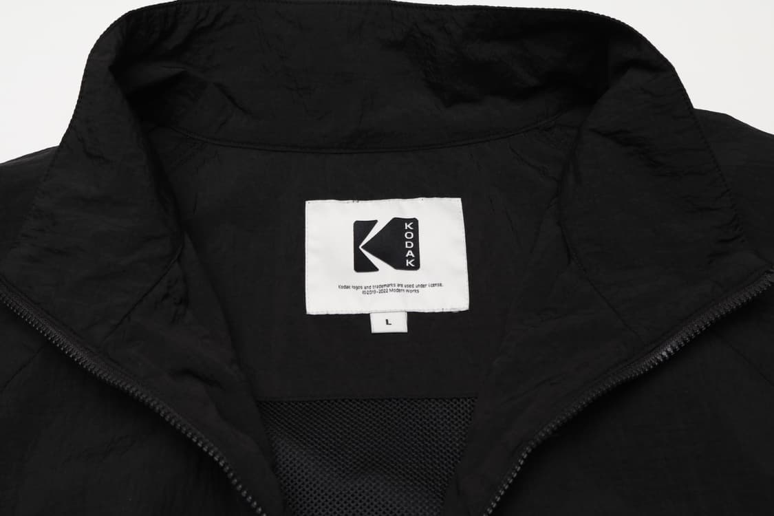 [L] 코닥 화이트 스티치 우븐 아노락 바람막이 상품이미지4