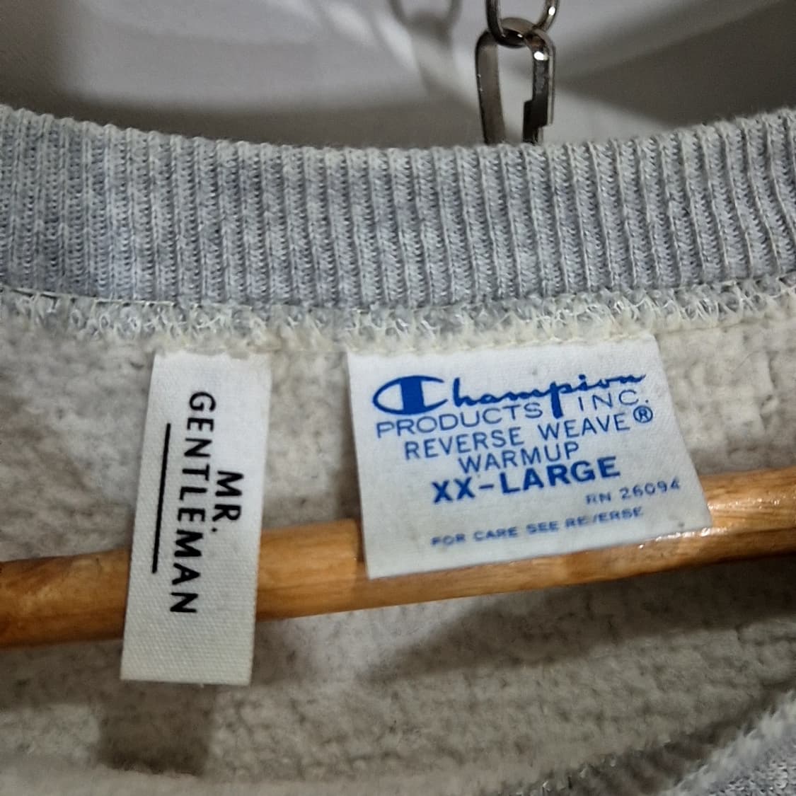 챔피온 x Mr.젠틀맨 리버스위브 맨투맨 상품이미지5