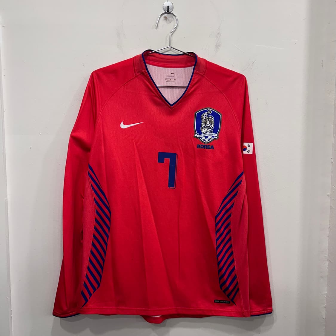 나이키 2006 독일 월드컵 박지성 로고 싸커 져지 상품이미지2