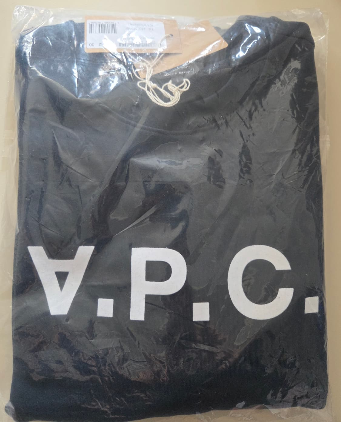 아페쎄 APC V.P.C. 로고 맨투맨 L 새상품 상품이미지2