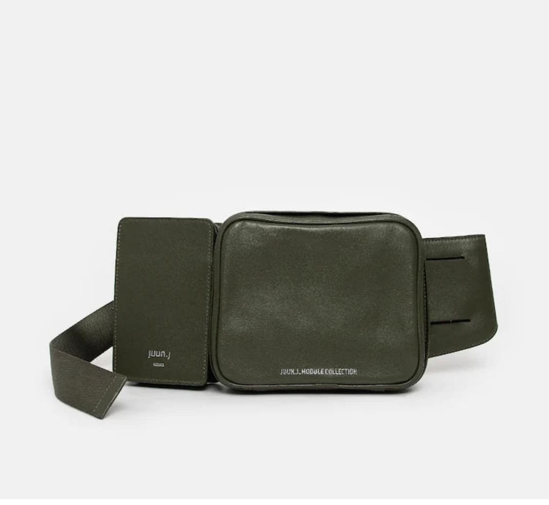 준지 모듈 가죽힙색 컬렉션라인 상품이미지4