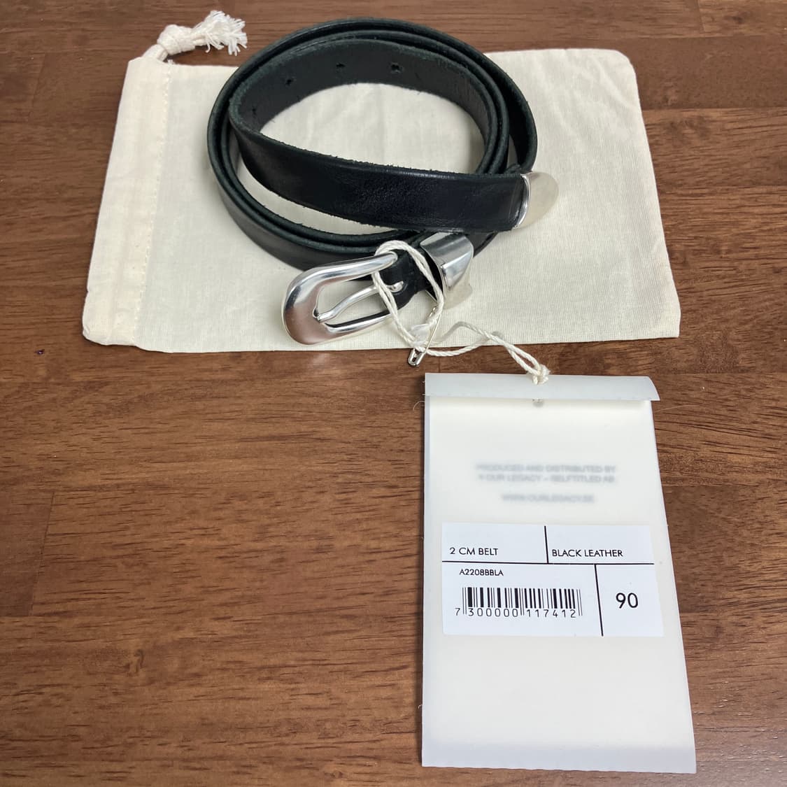 [90] 아워레가시 2cm 웨스턴 벨트 상품이미지1