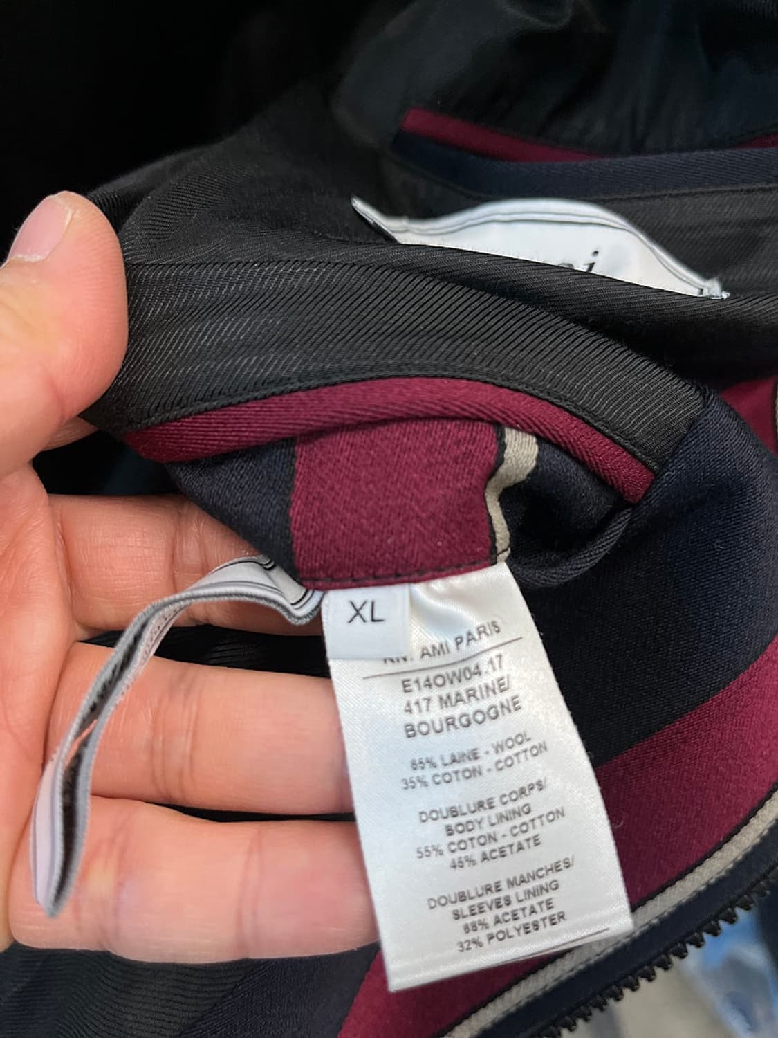 105) 아미 스트라이프 카라자켓  상품이미지6