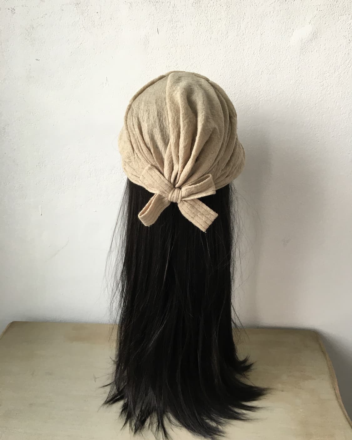 back ribbon point shirring hat 상품이미지9