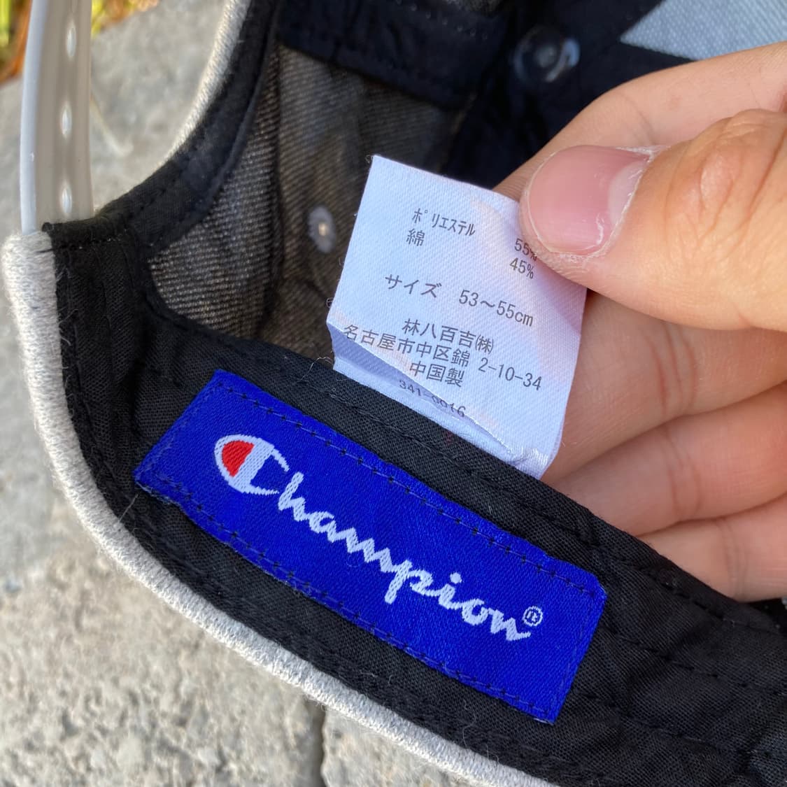 챔피온 로고플레이 볼캡 모자 상품이미지5