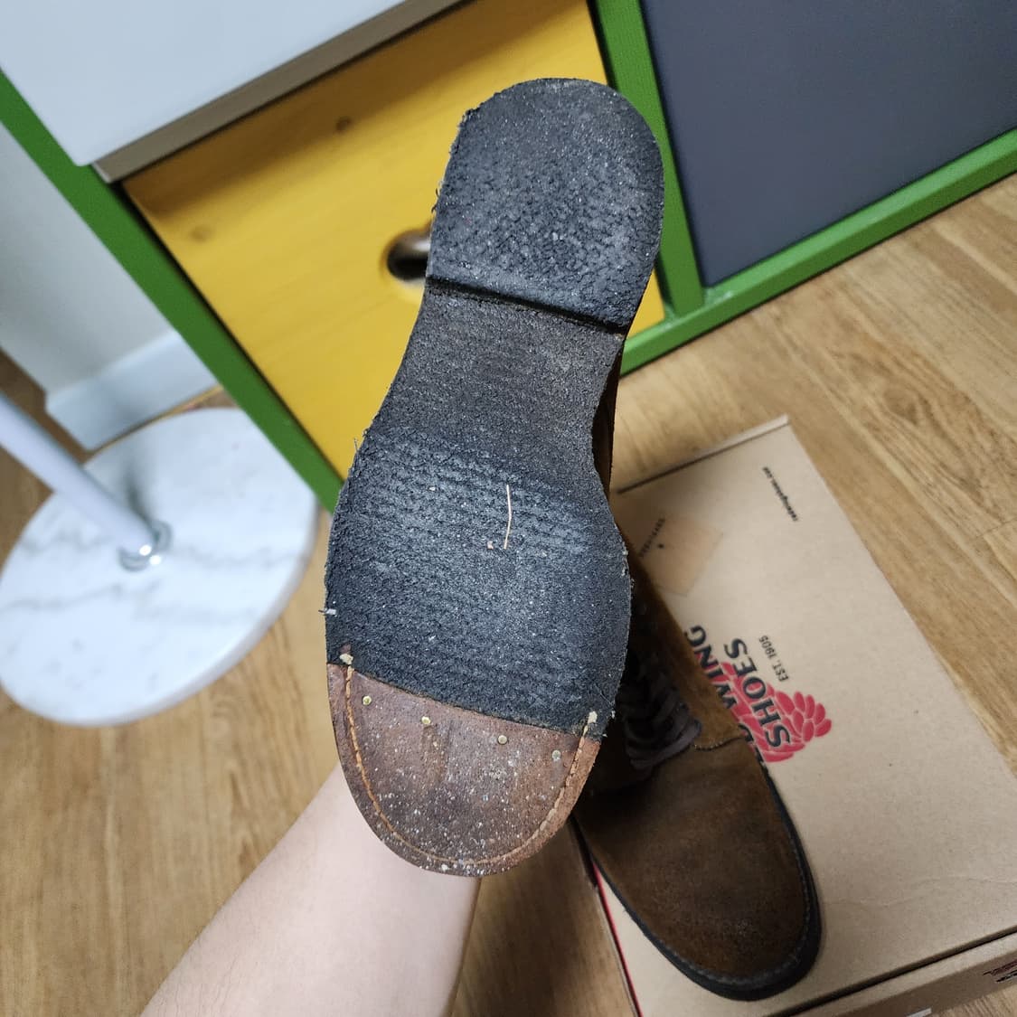 알든 46004H 토바코 샤무아 부츠 9D 상품이미지4