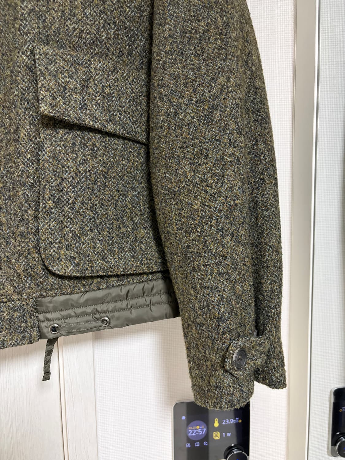 언어펙티드 울헤링본 자켓 M (100-103) 상품이미지5