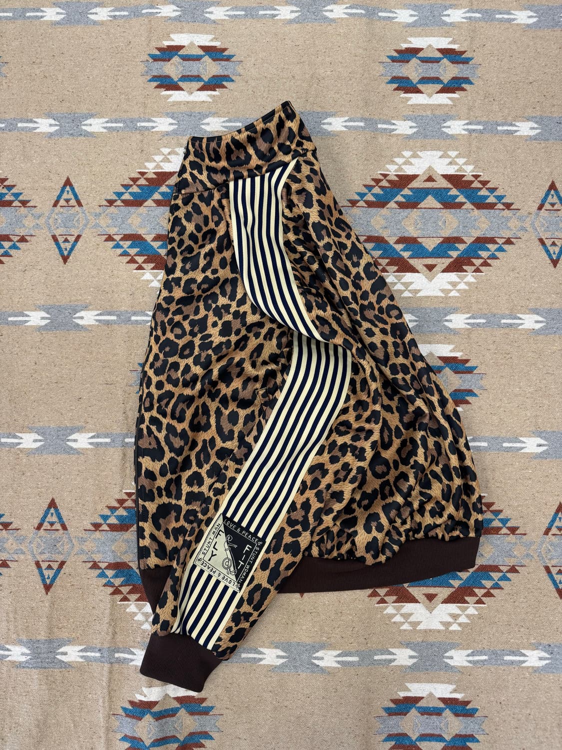 [2][M] 캐피탈 스무스 저지 레오파드 스턴트맨 앤 우먼 트랙 자켓 상품이미지6