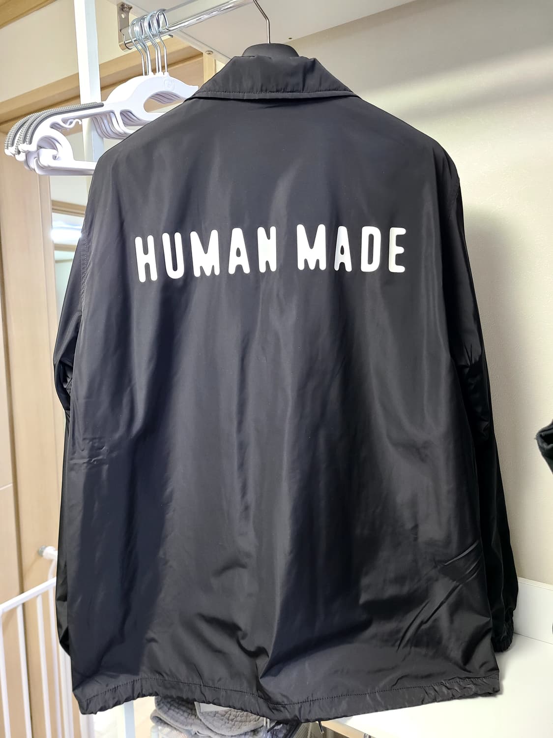 휴먼메이드 코치 자켓 블랙 XXL 상품이미지4