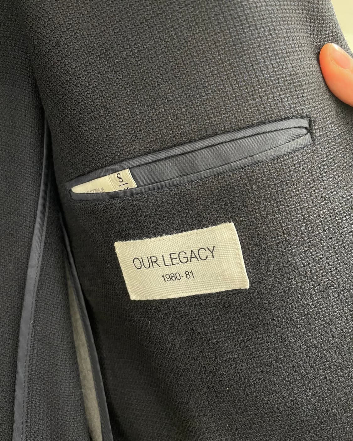 [46] 아워레가시 3버튼 테일러드 자켓 상품이미지5