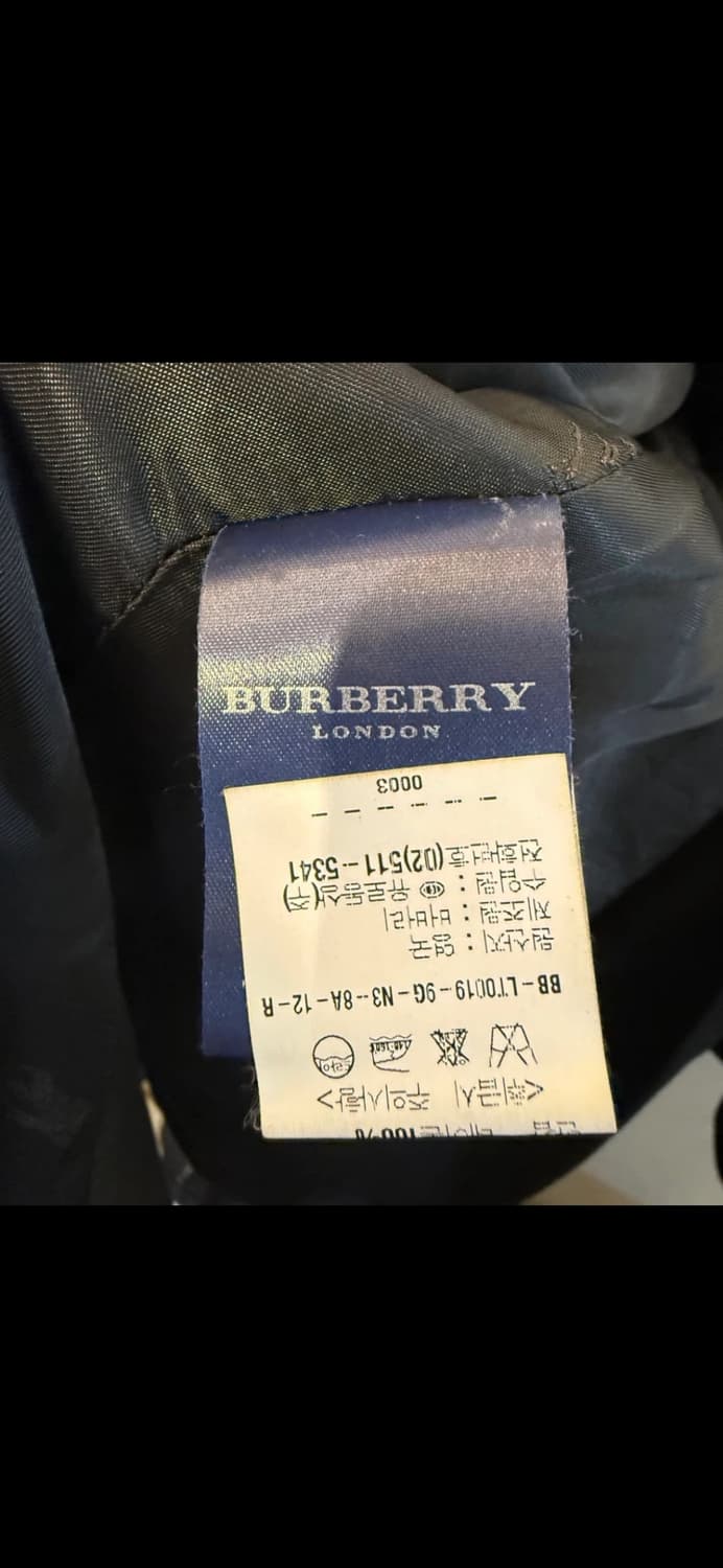 버버리 캐시미어 100% 롱코트 상품이미지4