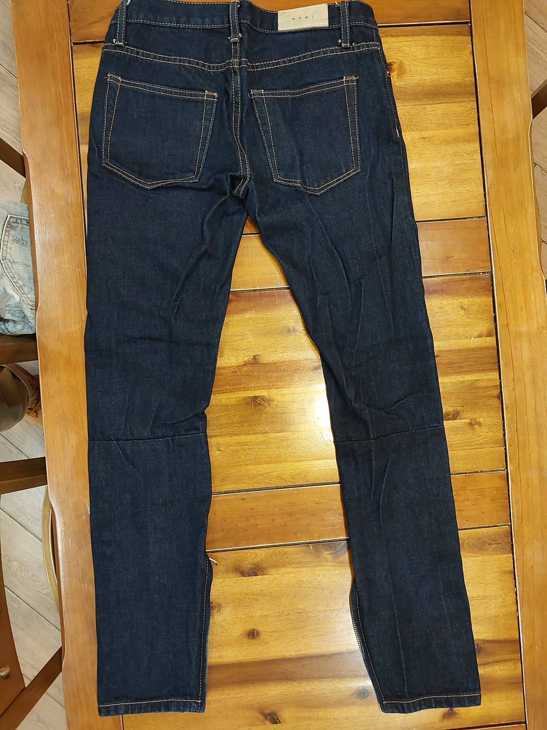 Mnml 연청데님 인디고데님 카모카고팬츠 28사이즈 3벌일괄판매 상품이미지6