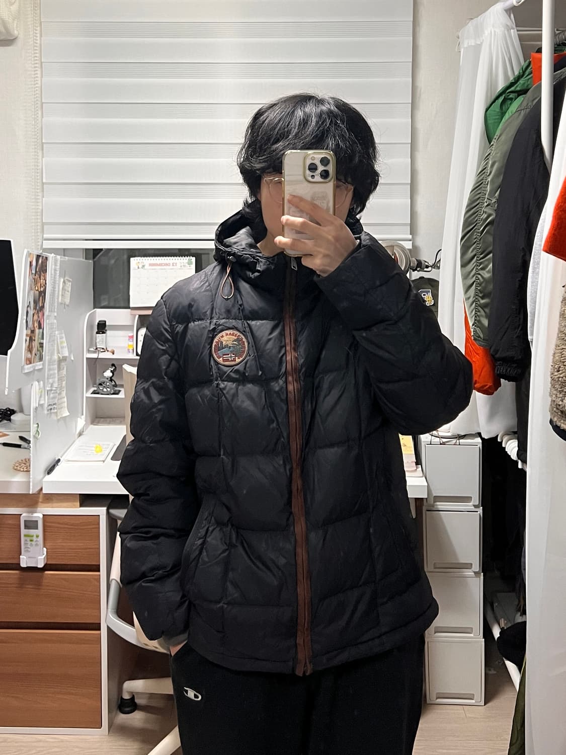 나파피리 napapijri 블랙 패딩 (95 추천) 상품이미지2