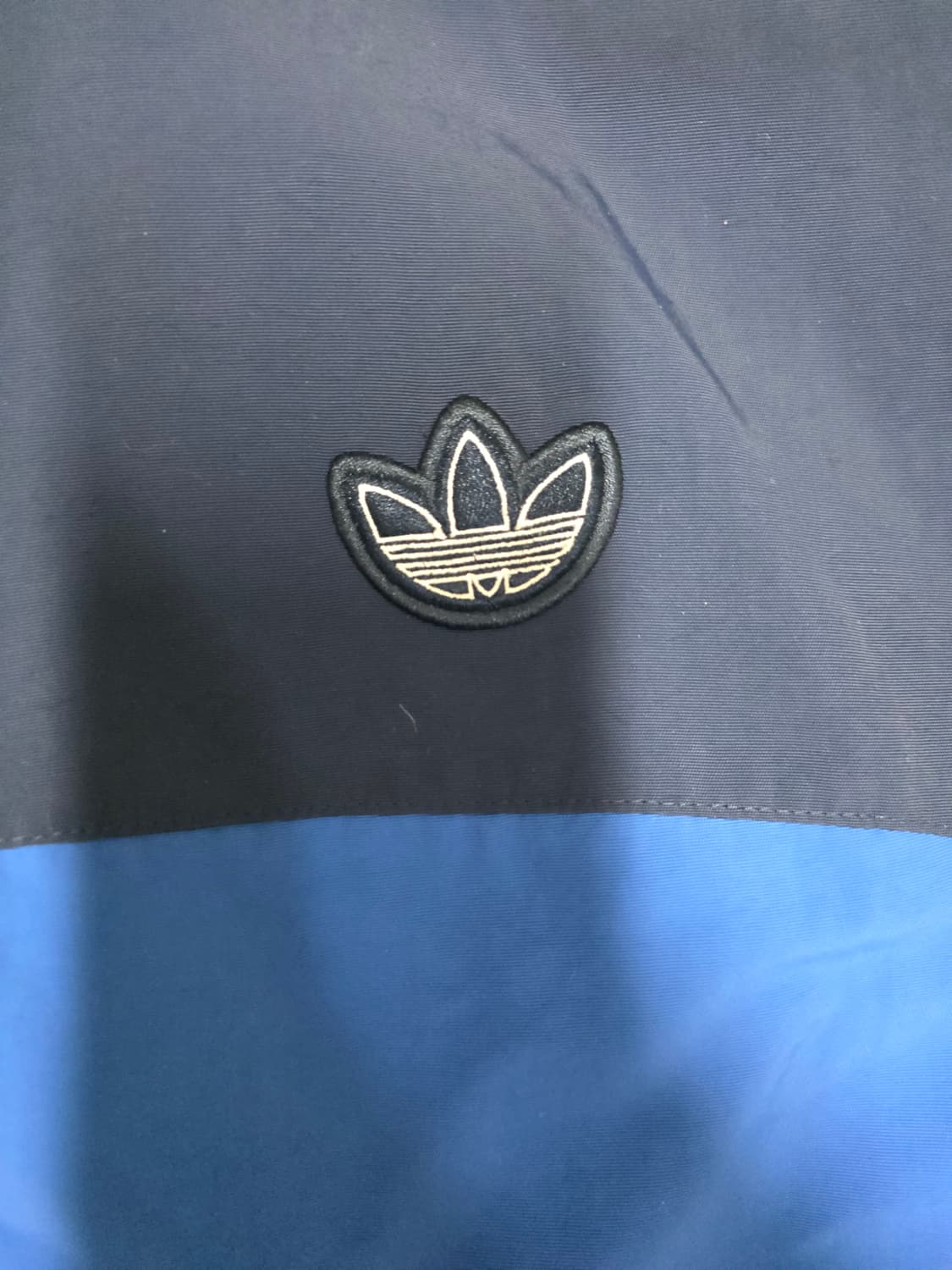 아디다스 트레포일 로고 겨울 후드 점퍼 네이비 블루 M 65 50 상품이미지1