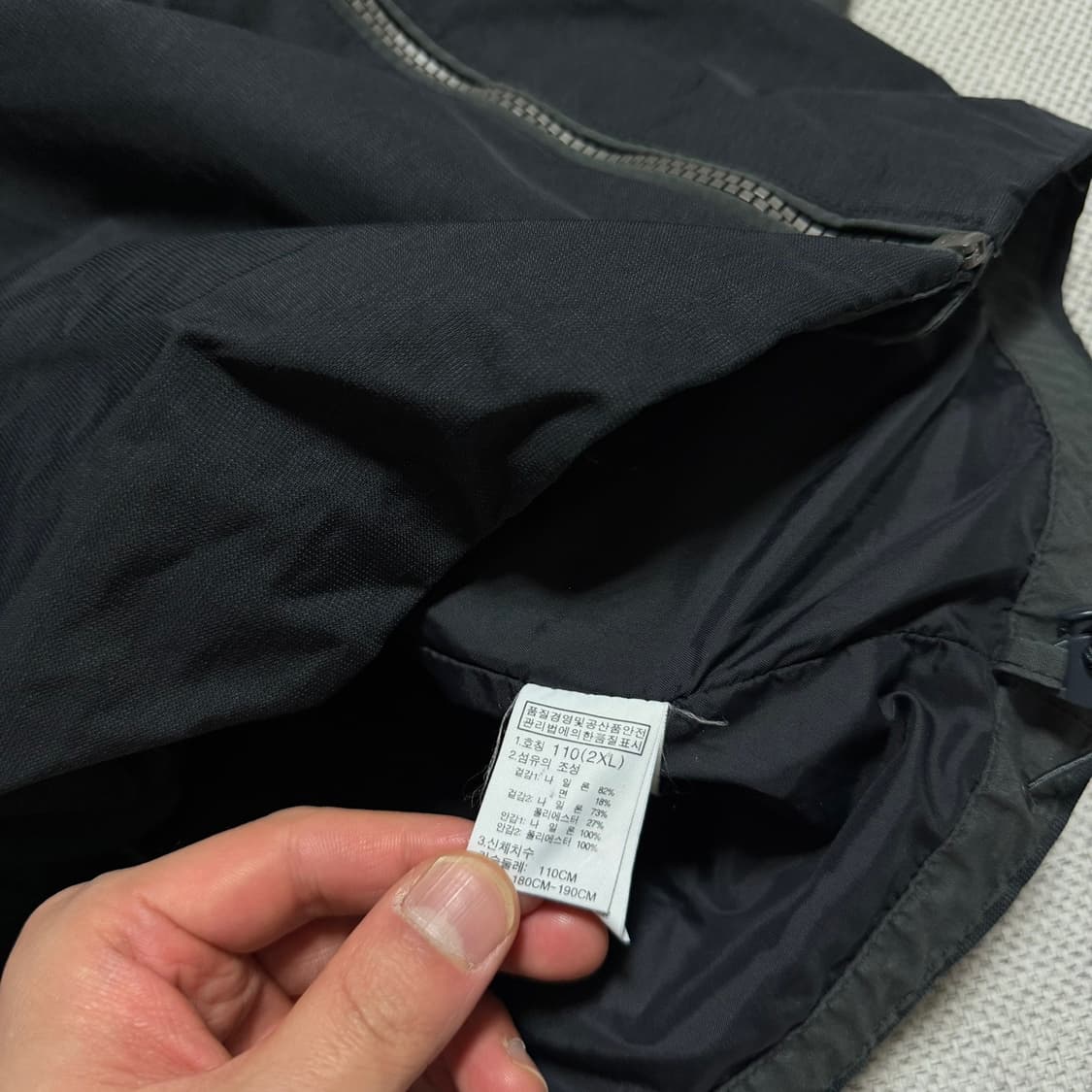 노스페이스 나일론 바람막이 자켓 상품이미지3