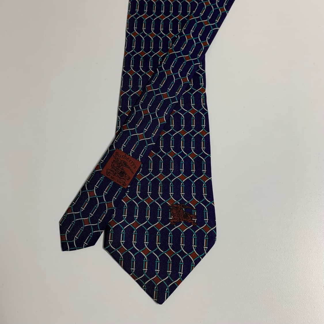 버버리(BURBERRY) B+등급 빈티지넥타이 명품 100실크 상품이미지3