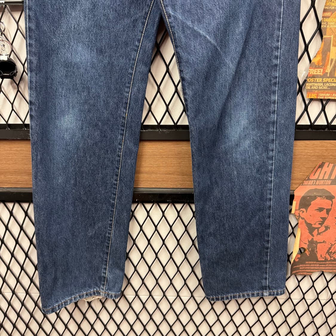 00s 돌체앤가바나 데님 팬츠 전면 포켓 로고 포인트 중청 상품이미지4