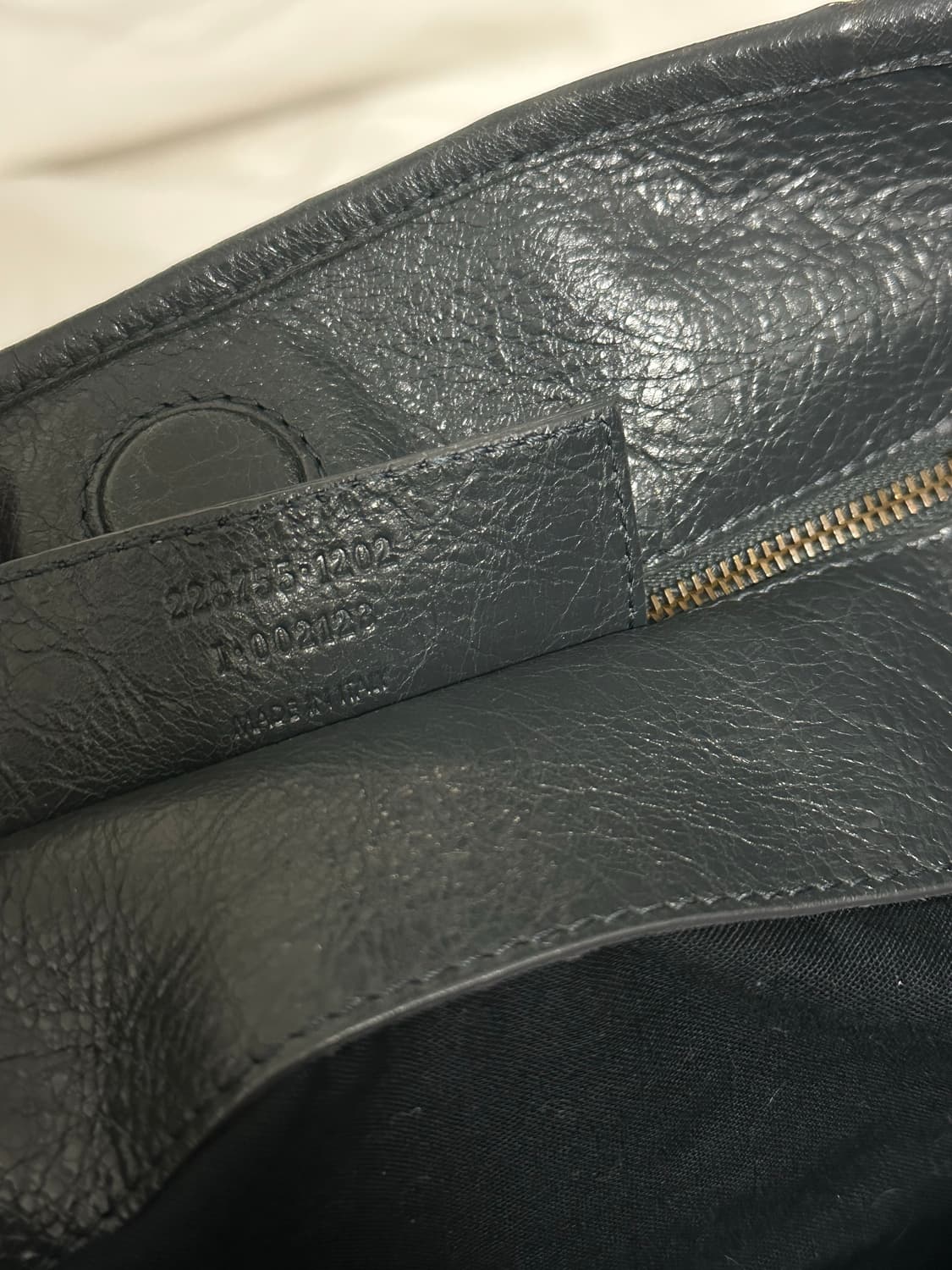 발렌시아가 모터백 라지 다크그레이 상품이미지6