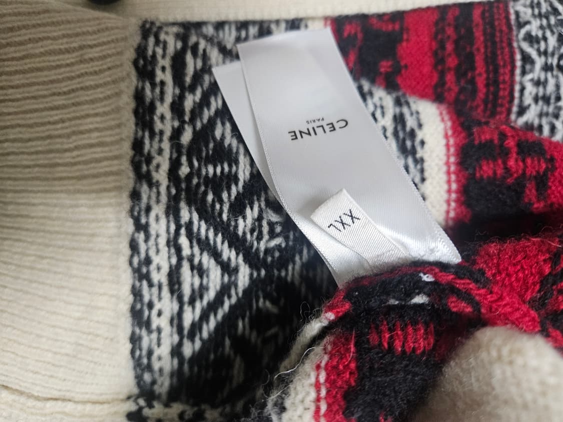 셀린느 댄싱키드 가디건 XXL 상품이미지4