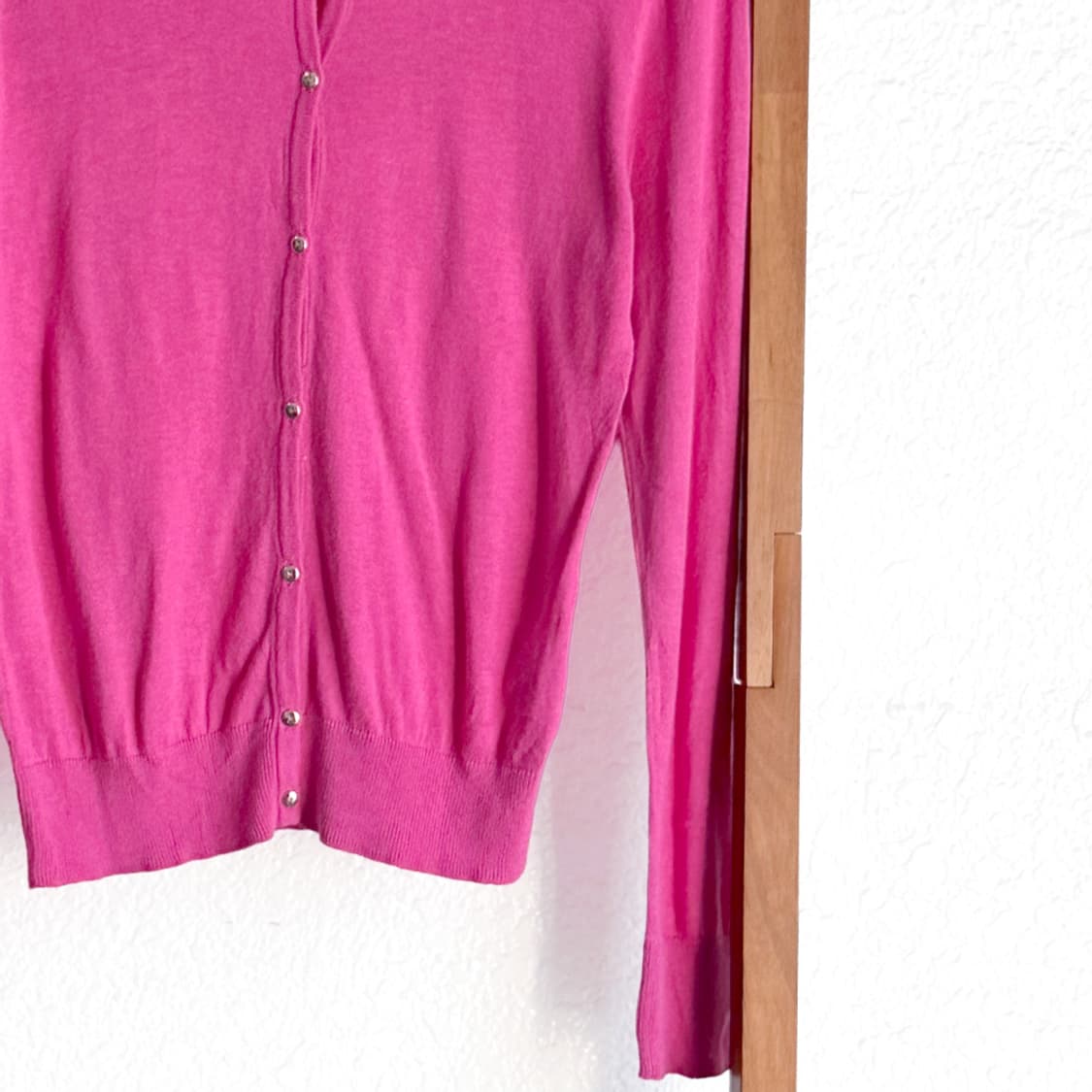 라즈베리 소녀 니트 가디건 상품이미지3