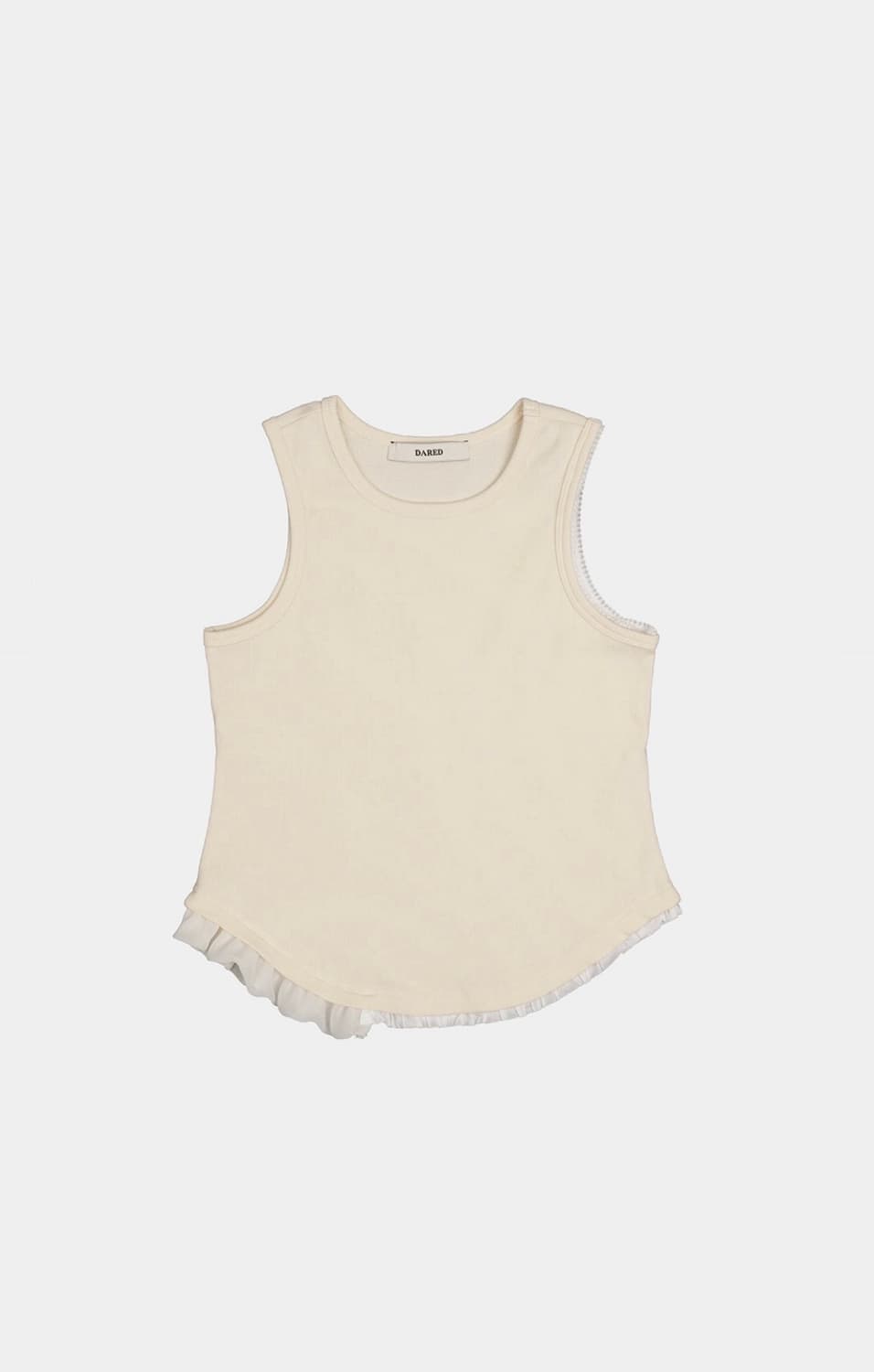 데어드 DIFFERENT FRILLED TRIMMING SLEEVELES 상품이미지1