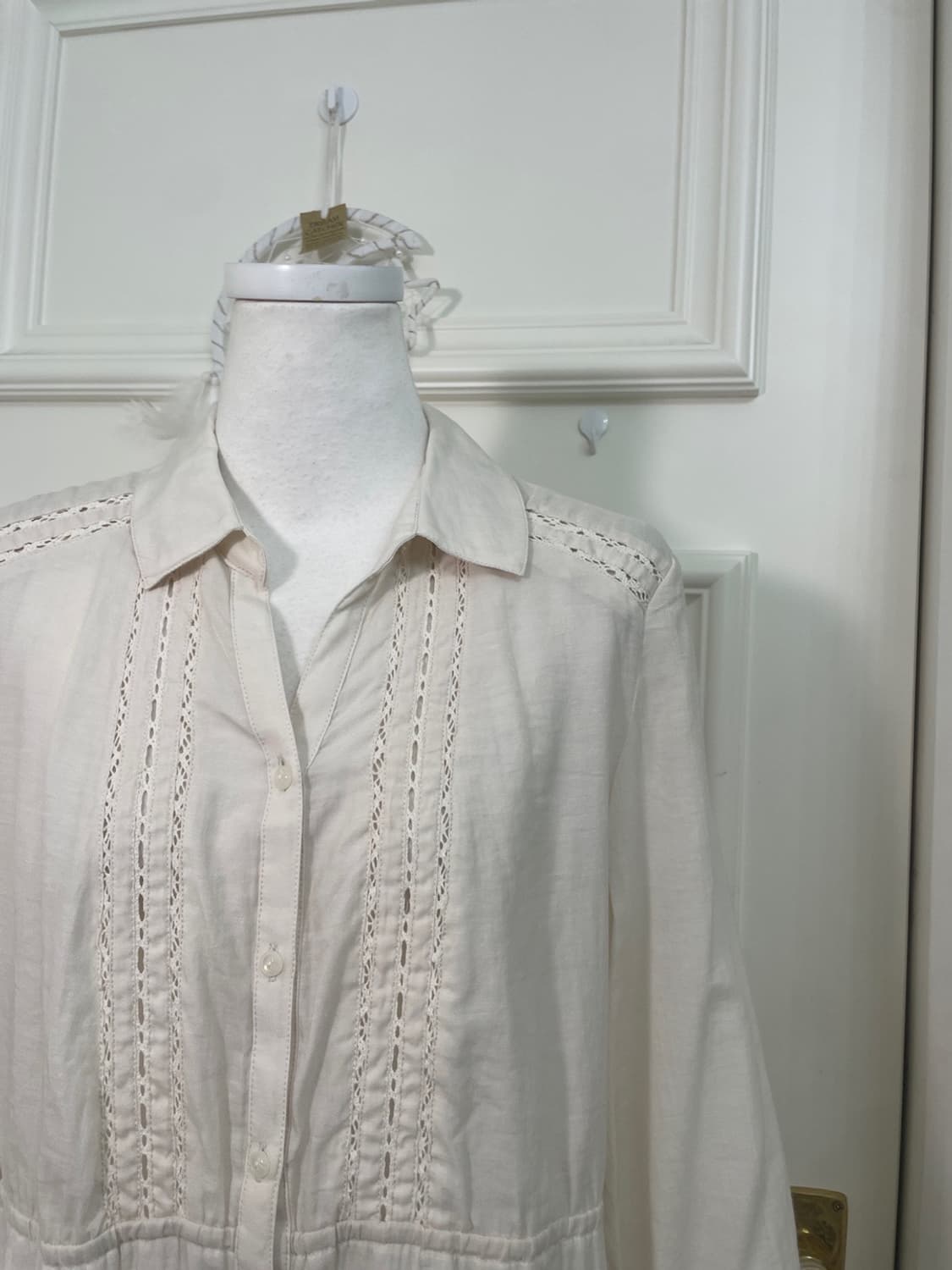 beigeivory lace mori cotton collar opc 상품이미지7