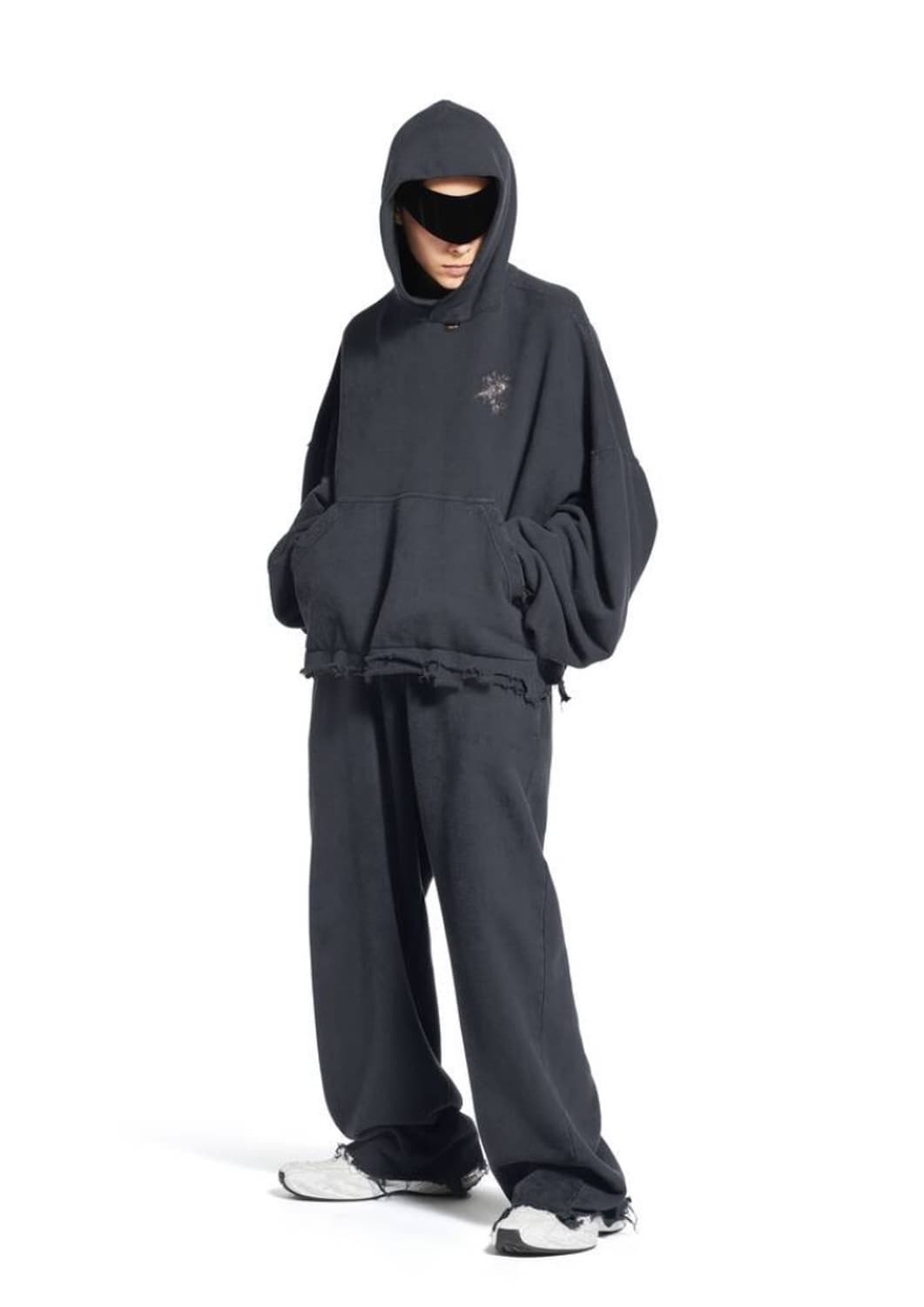 발렌시아가 네일 폴리쉬 스웻팬츠 블랙 M사이즈 상품이미지7