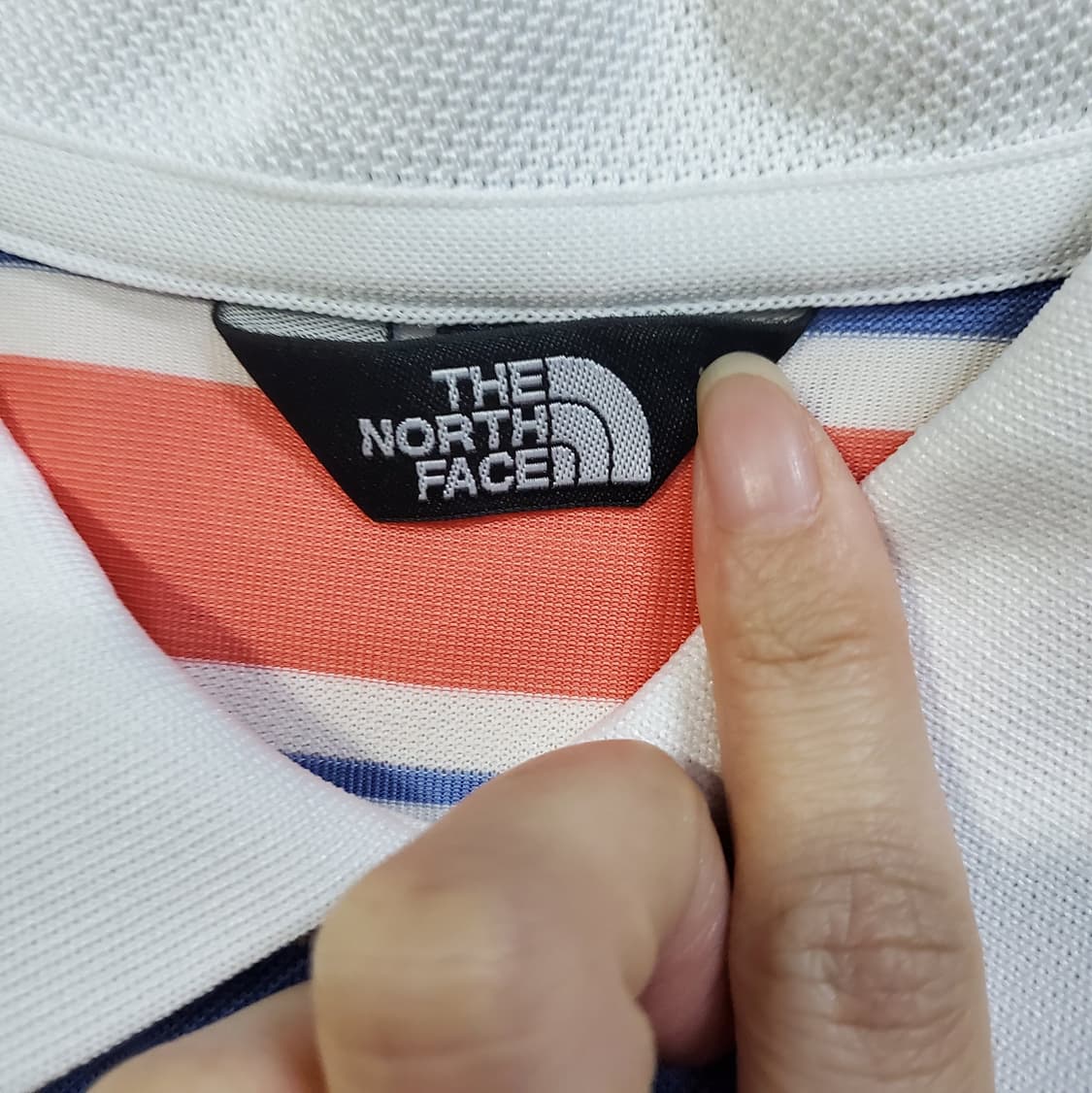 노스페이스 기능성 스트라이프 반팔 카라티 95 상품이미지4