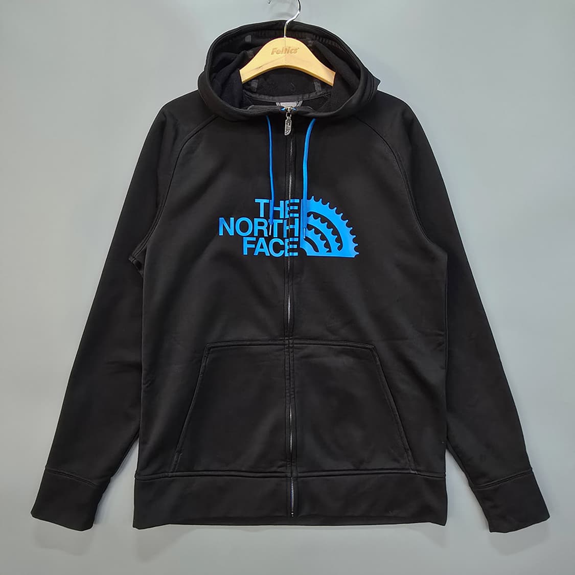 노스페이스(The North Face) 빅로고 집업 후드 블랙 S 상품이미지1