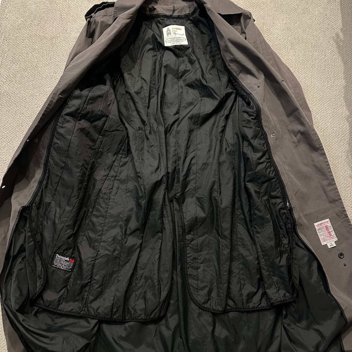 70~80s 런던포그 London Fog 트렌치코트 상품이미지5