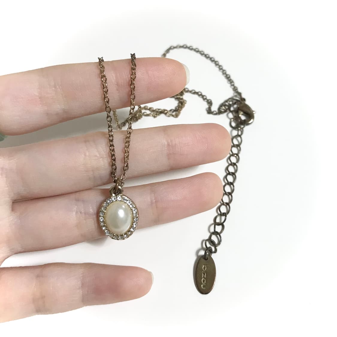 일본 빈티지 목걸이 로걀 오네갸루 헤이세이 갸루 페어리 슈슈룬 바닐라 상품이미지3