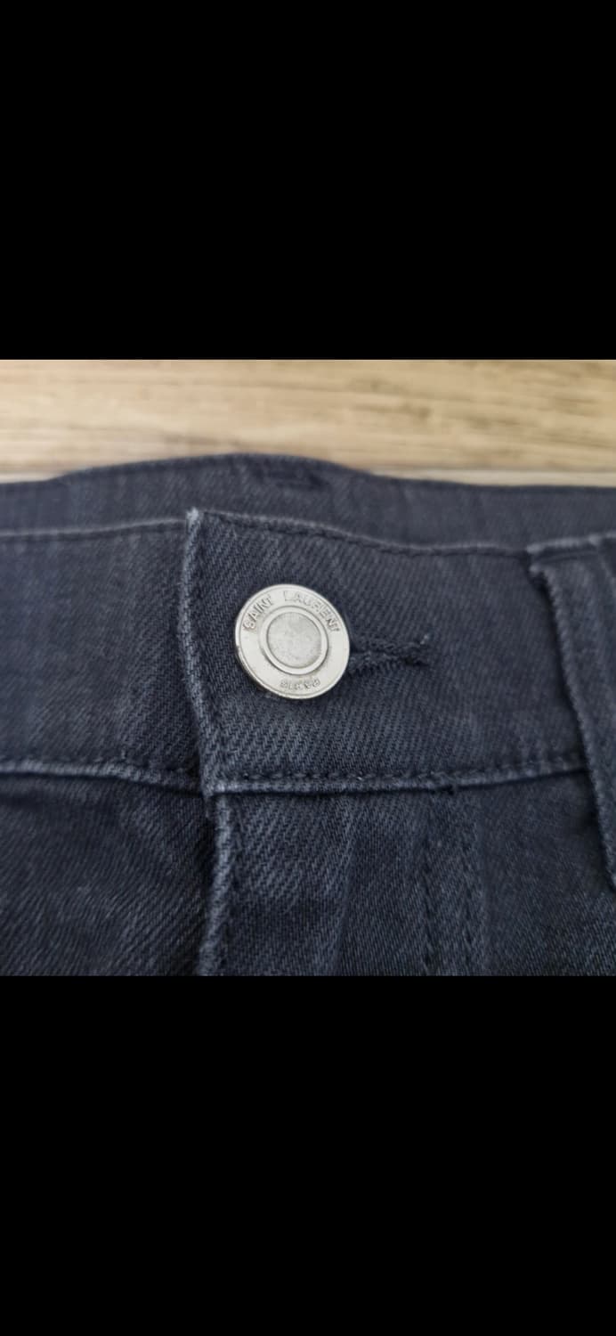 생로랑 15fw D02 지퍼 데님 상품이미지4