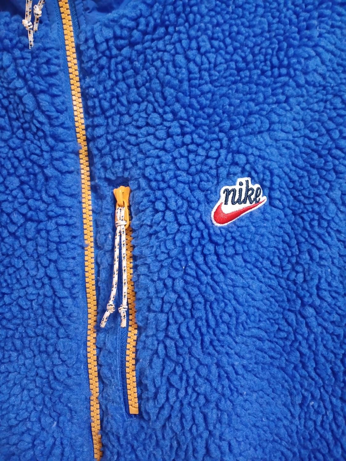 (XL,105)나이키 쉐르파 플리스 베스트 블루 상품이미지4