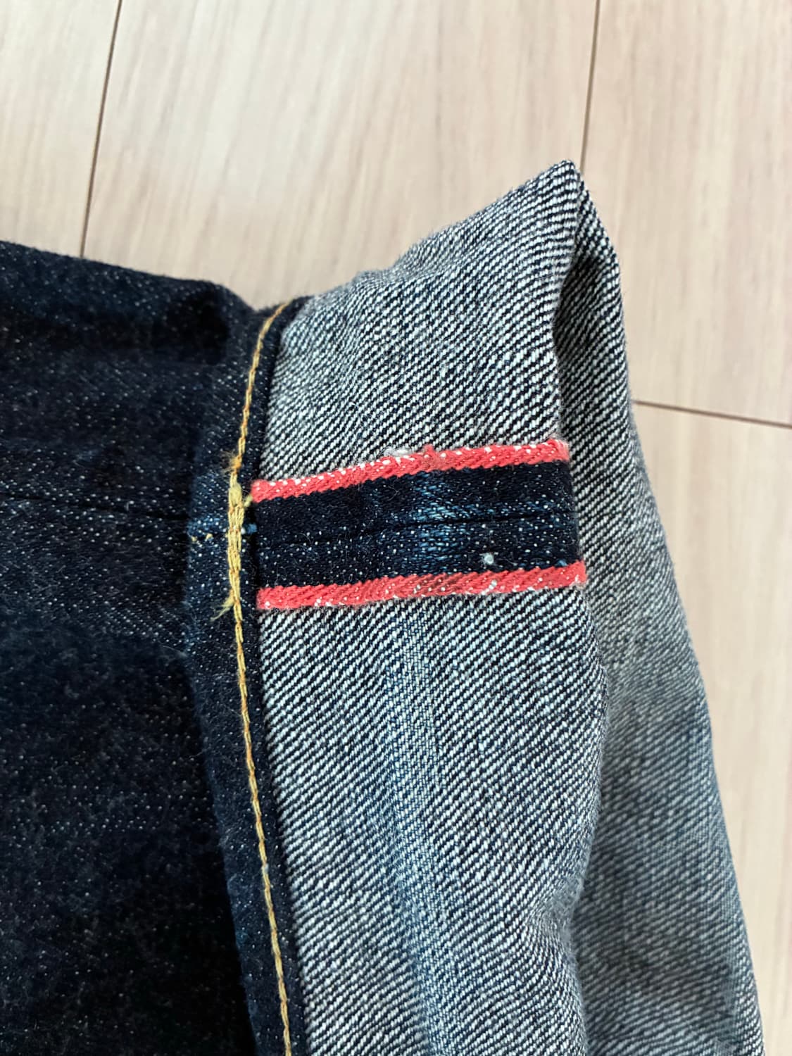 [KAPITAL] 캐피탈 셀비지 스트레이트 데님 진 32 남성 상품이미지10